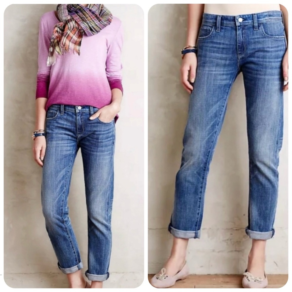 ANTHROPOLOGIE PILCRO Hyphen Jeans Women’s 29 Blue LIKE NEW